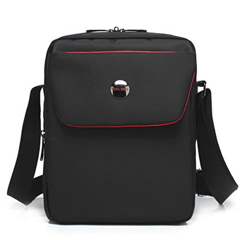 Coolbell 10.6 Inches Shoulder Bag Fabric Messenger Bag Ipad Carrying Case Hand Bag Tablet Briefcase