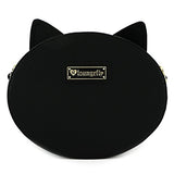 Loungefly Black Cat Face Crossbody