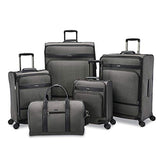 Hartmann Herringbone Deluxe Domestic Carry On Expandable Spinner, Black