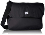 Herschel Grade Messenger Bag, Black, Mid-Volume,10687-00001-OS