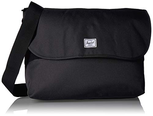 Shop Herschel Grade Messenger Bag, Black, Mid – Luggage Factory