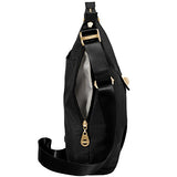 Baggallini Helsinki Travel Tote Bag Gold Hardware, Black, One Size