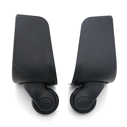 Super Ma 360 Swivel Luggage Mute Wheel Suitcase Replacement Repair Wheels 001 (Back Wheel Pair)