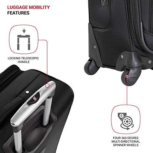 Shop SwissGear Sion Softside Luggage with Spi Luggage Factory