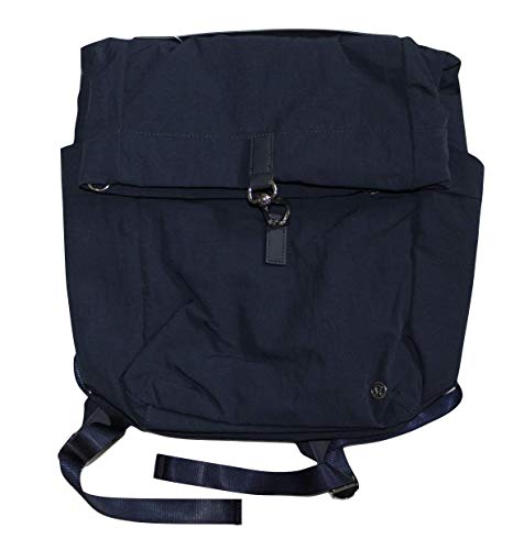 Lululemon Athletica Lululemon Women's Cross Paths Rucksack LW9BOJS Navy Blue 10.5 x 5.5 x 14 Shoulder Pack Sack Backpack, Tru Navy Blue