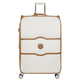 DELSEY Paris Chatelet Softside Luggage with Spinner Wheels, Champagne
