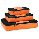 Samsonite 3 Piece Packing Cube Set, Orange Tiger, One Size