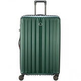 Delsey Unisex 29" Chromium Lite Expandable Spinner Upright Emerald One Size