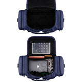 Gonex 45L Travel Duffel, Gym Sports Luggage Bag Water-Resistant Many Pockets(Blue)