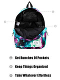 HotStyle TRENDYMAX Galaxy Backpack for School Girls, Boys & Kids, Green