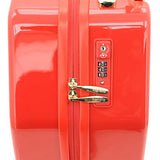 kensie Women's 20" or 2 Piece Gemstone TSA Lock Luggage Set, Red, Inch Carry-On