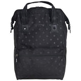 Heritage Travelware Women's Polka Dot Polyester 15" Laptop Backpack, Black One Size