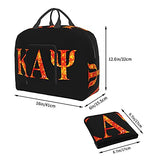 ZHUOBAIL Ka-pp_a A_lp-ha Ps-i 1911 KAP Fraternity Nupes Travel Duffel Bag Storage Packet Foldable Lightweight Portable High Capacity Tote Carry on Luggage Bags Handbag Box 16x6x12.6 inch