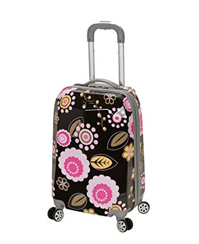 Rockland Luggage 20 Inch Polycarbonate Carry On Luggage, Pucci, One Size