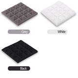 Sttech1 Acoustic Foam Tiles Soundproofing, Foam Panels Sound Insulation Soundproof Studio KTV Sound Proof Padding 5Pcs (Gray 25x25x5cm)