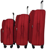 Skyway Sigma 5.0 3-Piece Expandable Luggage Spinner Set: 29", 25", and 21" (Merlot Red)
