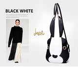 Mojing Cute Bunny Backpack Purse For Girls,Cartoon Rabbit Schoolbag Daypack(White)