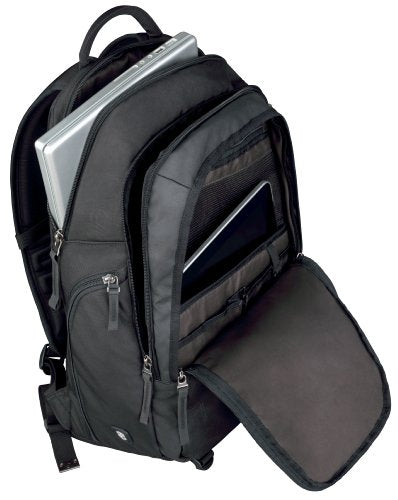 altmont original vertical zip laptop backpack Victorinox Professional Essentials - Tablet & Laptop Bag for Travel Accessories - Computer Backpack Includes Sleek Organizer spacious padded computer pack with divided organization holds everything you need for trips to the office or the gym Padded rear laptop compartment holds up to a 17 inch (43 cm laptop Victorinox Altmont Modern Deluxe Backpack