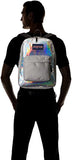 Jansport Unisex High Stakes Silver Hologram Backpack
