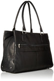 Piel Leather Laptop Travel Tote, Black, One Size