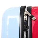 HALINA Aunty Acid Trip 3 Piece Set Luggage, Multicolor