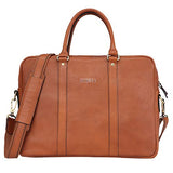 Banuce Vintage Full Grain Italian Leather Briefcase for Men Business Tote Messenger Satchel Bag