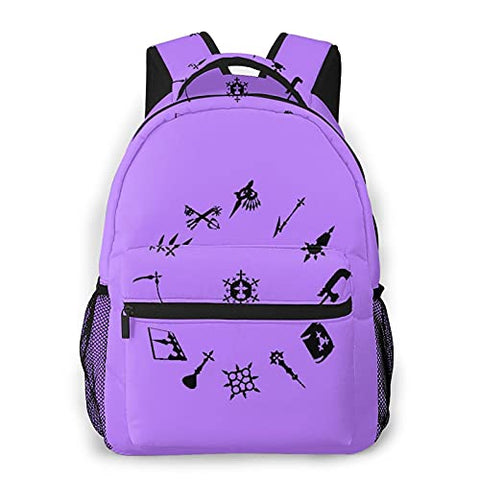 Casual Backpack,Kingdom Hearts,Business Daypack Schoolbag For Men Women Teen