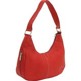 Le Donne Leather Single Handle Side Zip Hobo - Cafã©