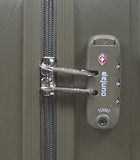 Dejuno Moda Scratch Resistant 3-Piece Hardside Spinner Luggage Set-Olive