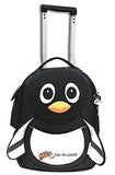 <Graceorchid>Cuties And Pals Carry-On Trolley Luggage + Pillow - Penguin