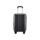 Chariot Luggage Light Weight PC+ABS Spinner Suitcase 20inch TSA Lock Available Gray