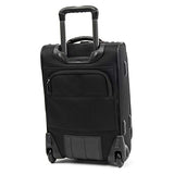 Travelpro Crew Expert Global Carry-on Expandable Rollaboard, Jet Black