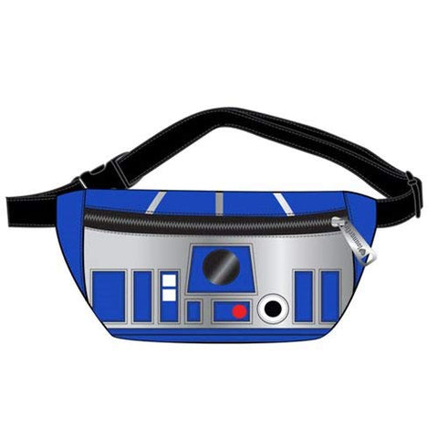Loungefly x Star Wars R2D2 Applique Fanny Packs (One Size, White)
