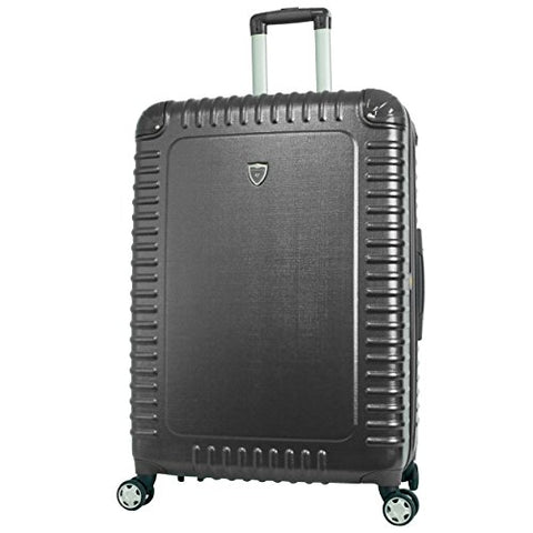 Gabbiano The Armor Collection Hardside Spinner Luggage Single Piece (21", Dark Grey)