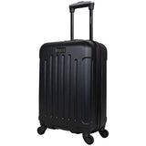 Heritage Travelware Lincoln Park 20" Hardside 4-Wheel Spinner Carry-on Luggage, Black