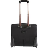 Pacific Coast Rolling Laptop Business Briefcase, Black