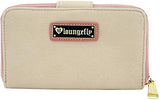 Loungefly Cat Face Wallet, Tan, One Size