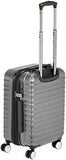 AmazonBasics Premium Hardside Spinner Luggage with Built-In TSA Lock - 20-Inch Carry-on, Grey