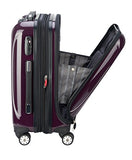 Delsey Luggage Helium Aero, International Carry On Luggage, Front Pocket Hard Case Spinner
