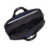 Knomo Luggage Men'S Wilton Briefcase, Black, One Size