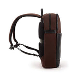 Cloe Uomo Nylon Laptop Backpack for Men in Brown Color
