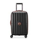 DELSEY Paris St. Tropez Hardside Expandable Luggage with Spinner Wheels, Black, Checked-Large 28 Inch