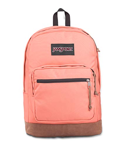 jansport backpack with leather bottom Shop JanSport Right Pack Backpack