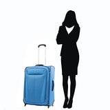 Travelpro Maxlite 5 | 3-Pc Set | Int'L Carry-On & 26" Exp. Rollaboard With Travel Pillow (Azure
