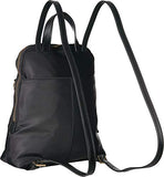 Calvin Klein Women's Nylon Chain Backpack Black/Gold One Size