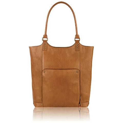 Solo Vestry 15.6 Inch Laptop Bucket Tote, Tan