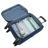Travelers Club 20 Inch Carry On, Navy Blue
