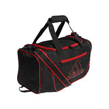 adidas Defender III Duffel Bag, Black/Active Red, Small