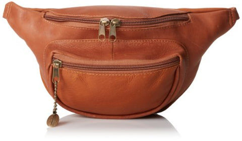 David King & Co. Two Zip Waist Pack, Tan, One Size