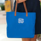 High Fashion Tote Bag Can Be Personalized Perfect For Bridal Party Shower Gifts (Royal Blue)